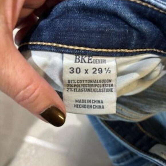 BKE Payton universal fit mid rise skinny  size 30x29.5 - Picture 4 of 4